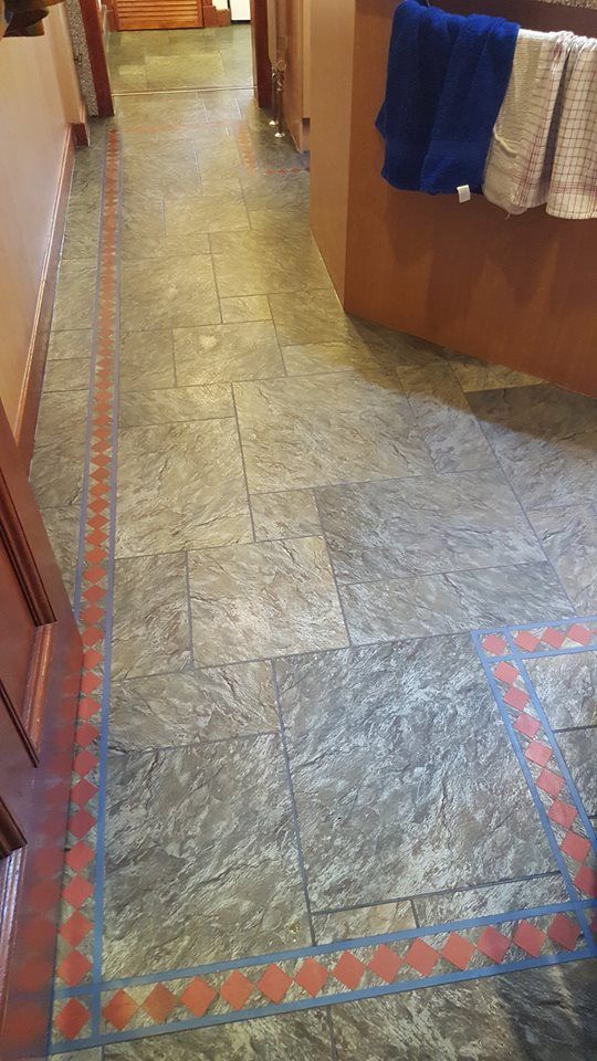 before amtico clean