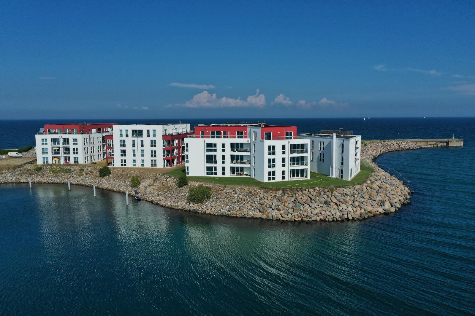 Residenz Bollwark Ostsee Resort Olpenitz Gesamtansicht der Anlage