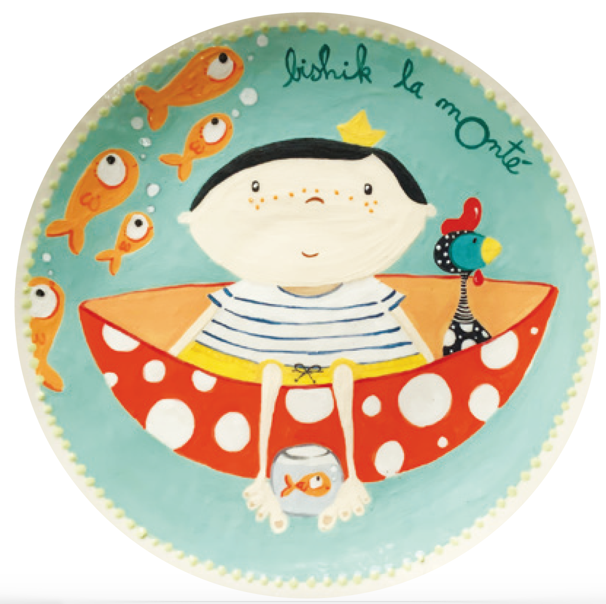 assiette ceramique S