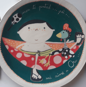 assiette ti pintade