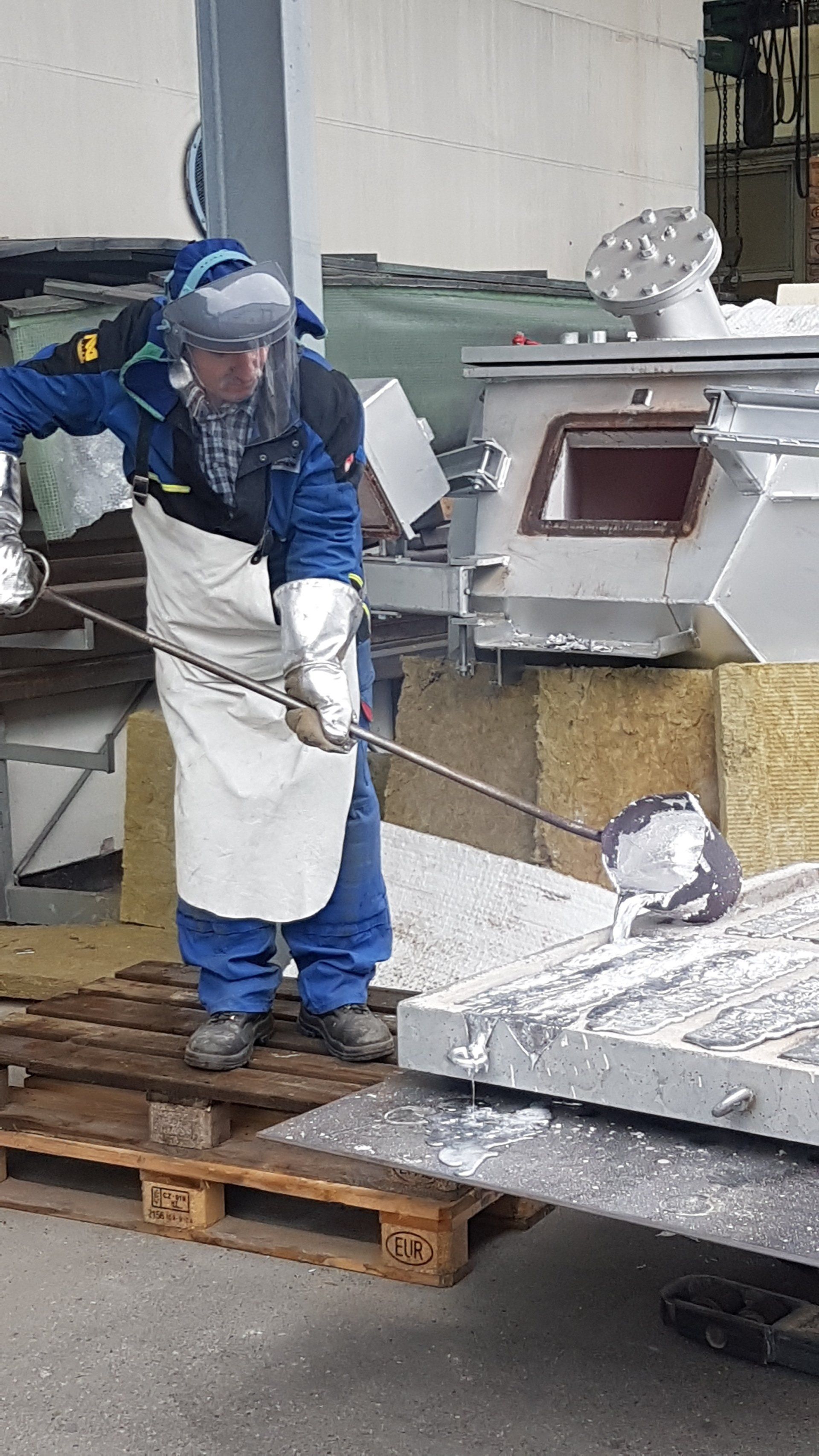Aluminiumschmelze
