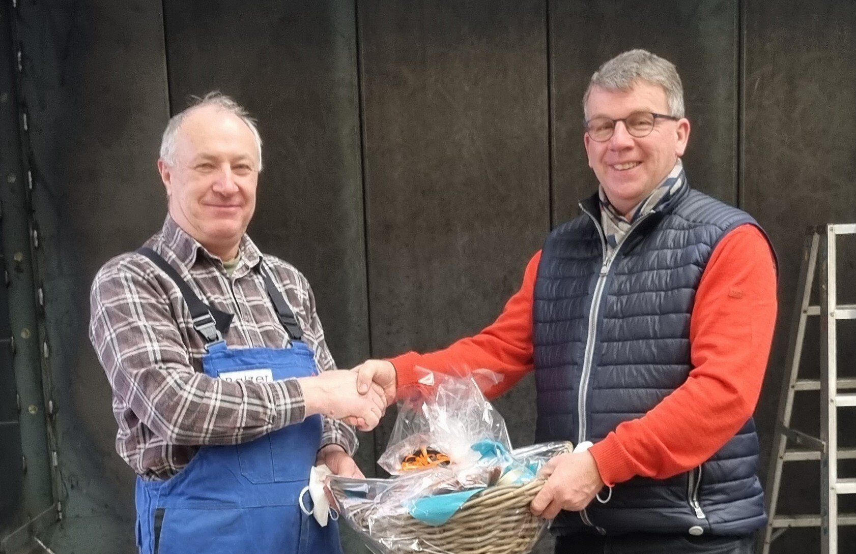 Herr Balzer rechts, Herr Ostrowski links