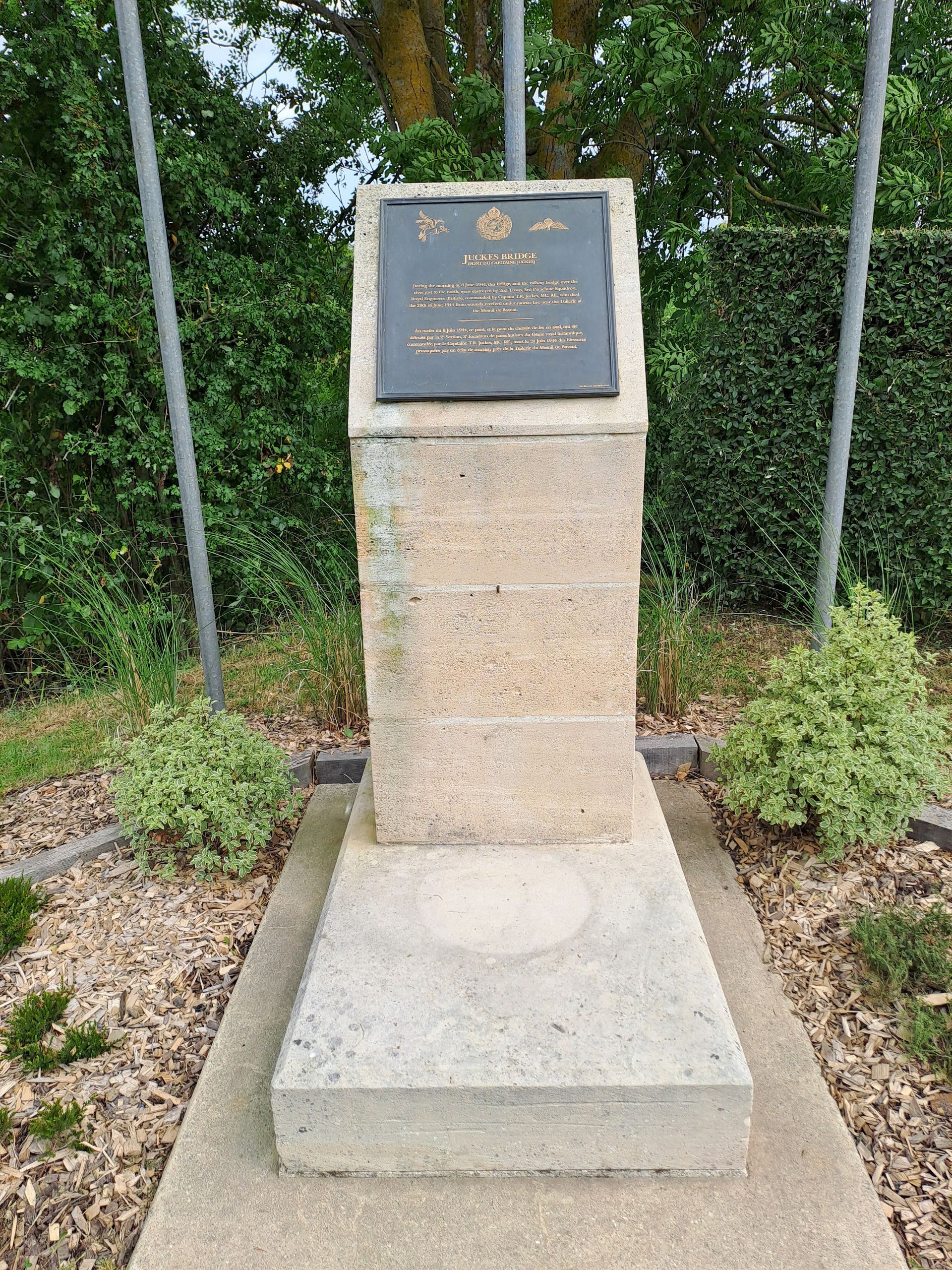 Memorial to Tim Juckes