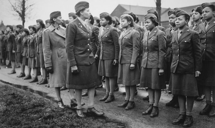 The CO is inspecting the troops