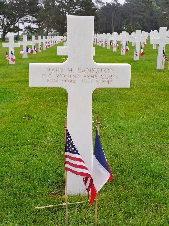 Gravestone of Mary Bankston