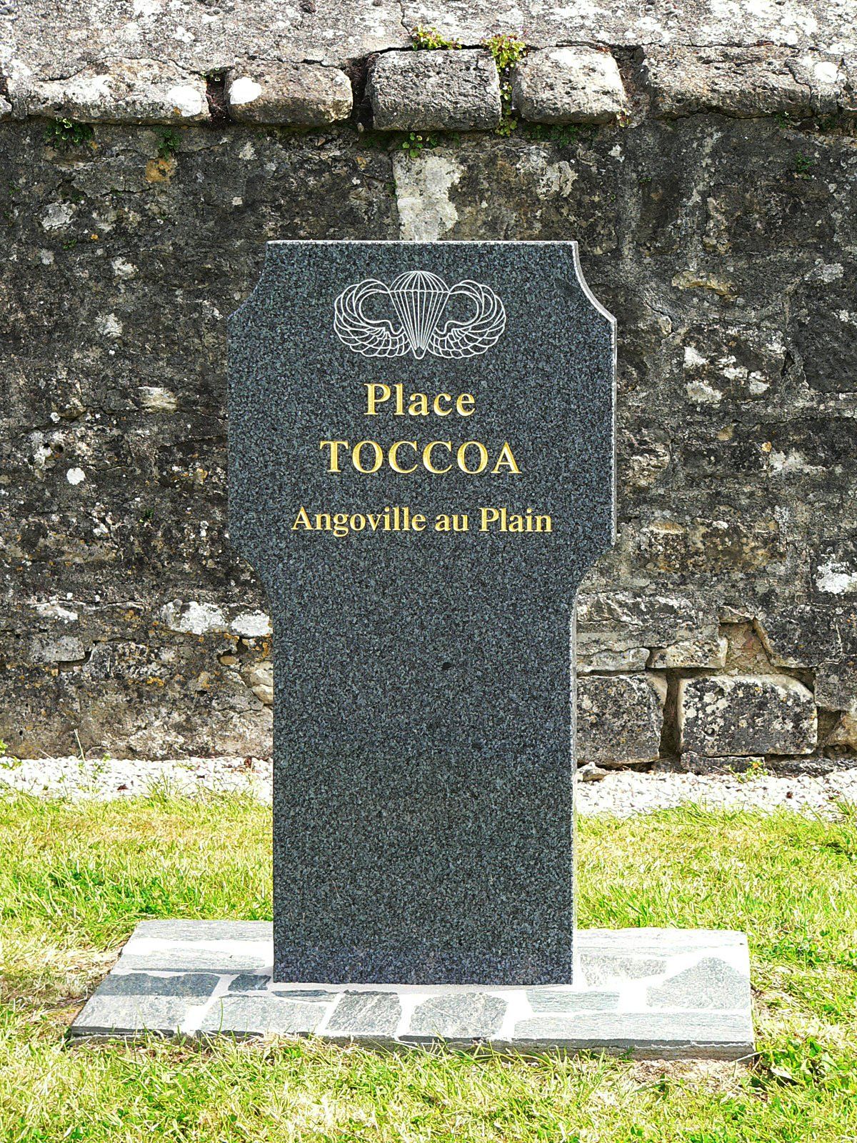 Place Toccoa at 'Angoville-au-Plain