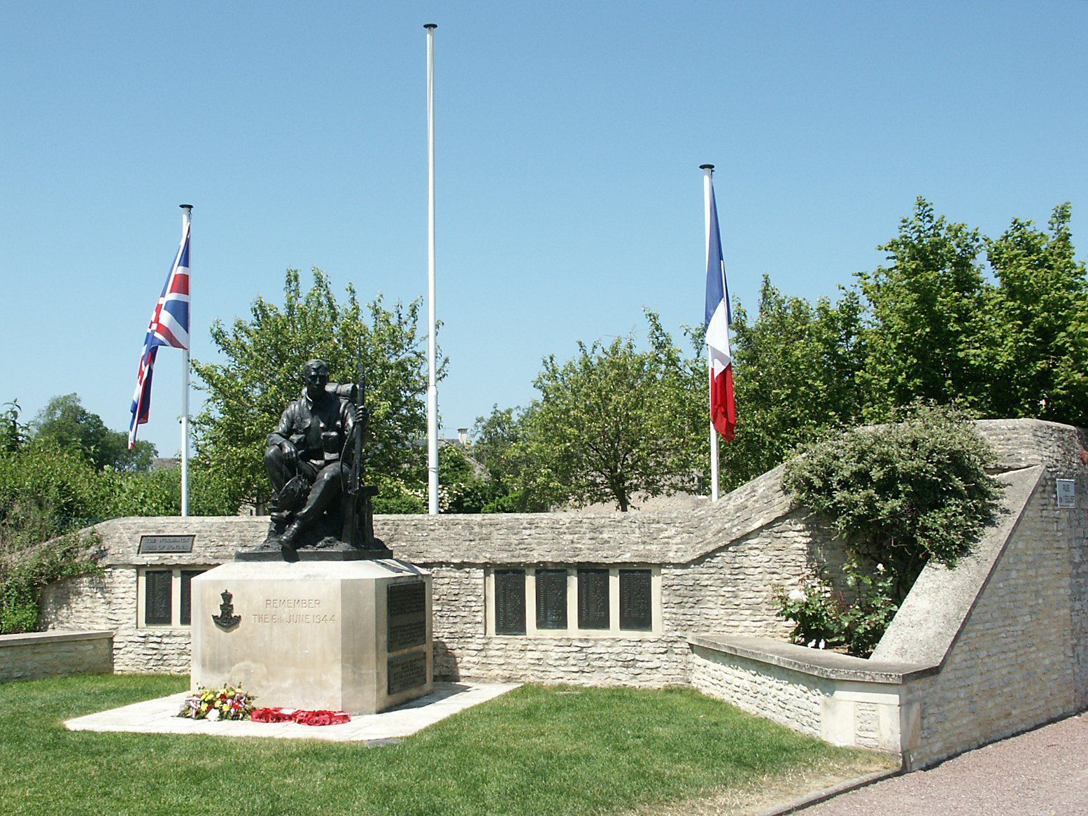 Green Howards memorial at Crepon