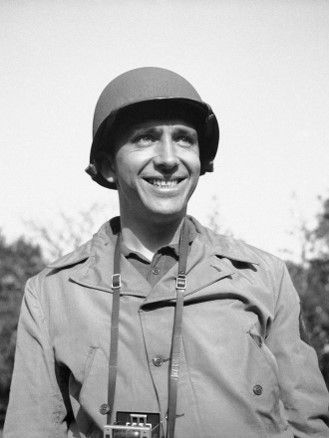 Photo of War Photographer Bede Irvin