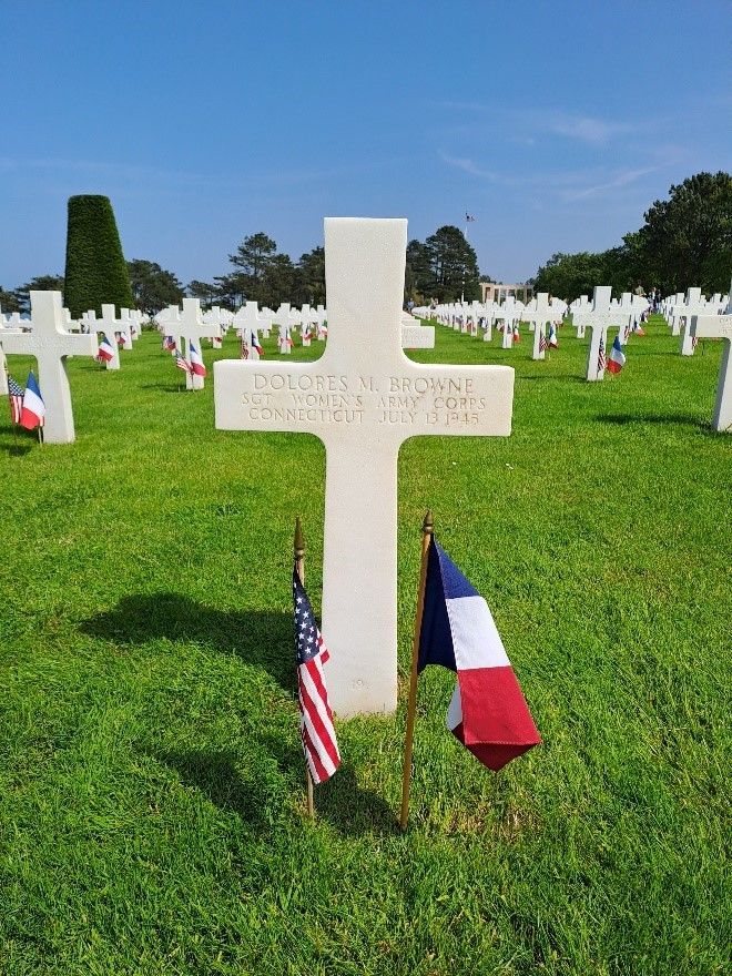 Gravestone of Dolores Brown
