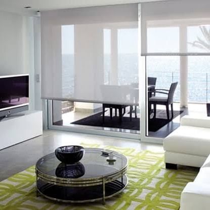 Cortina, enrollable, blackout