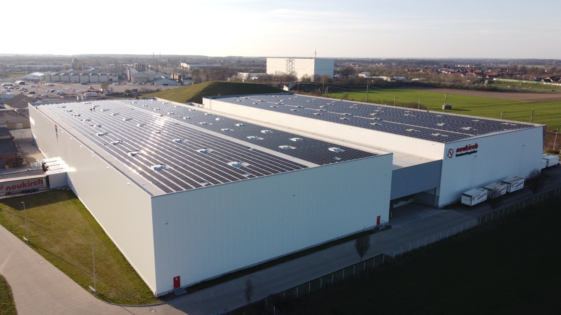 Logistic solar powered