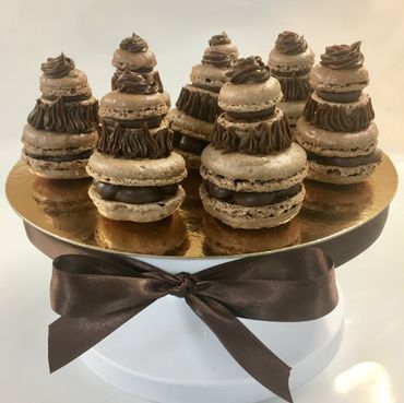 Religieuses en macarons Religieuses en macarons chocolat