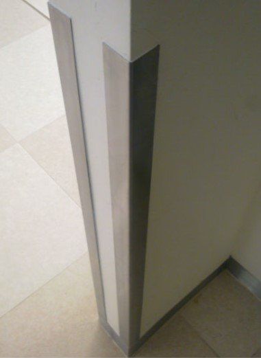 Cornières de protection en inox Cornières de protection en inox