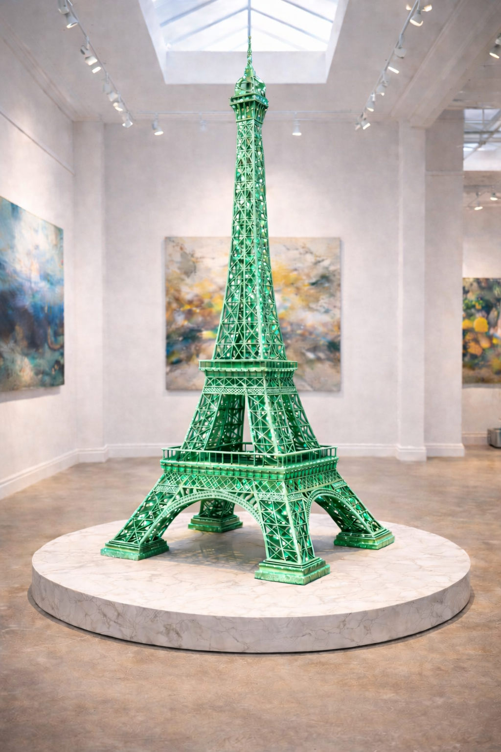 THE GREEN TOWER WITH EMERALDS