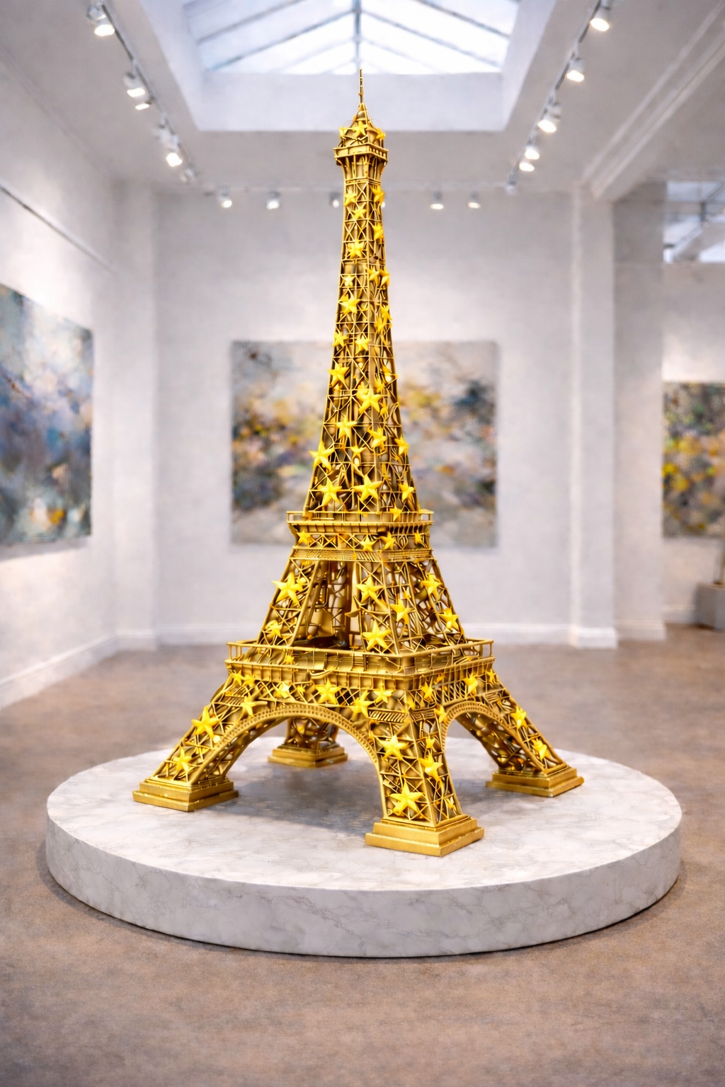 THE GOLDEN TOWER WITH GOLD STARS