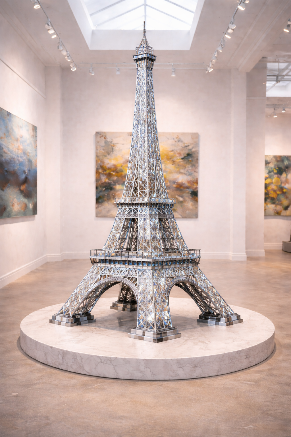 THE PLATINIUM TOWER WITH CRYSTALS