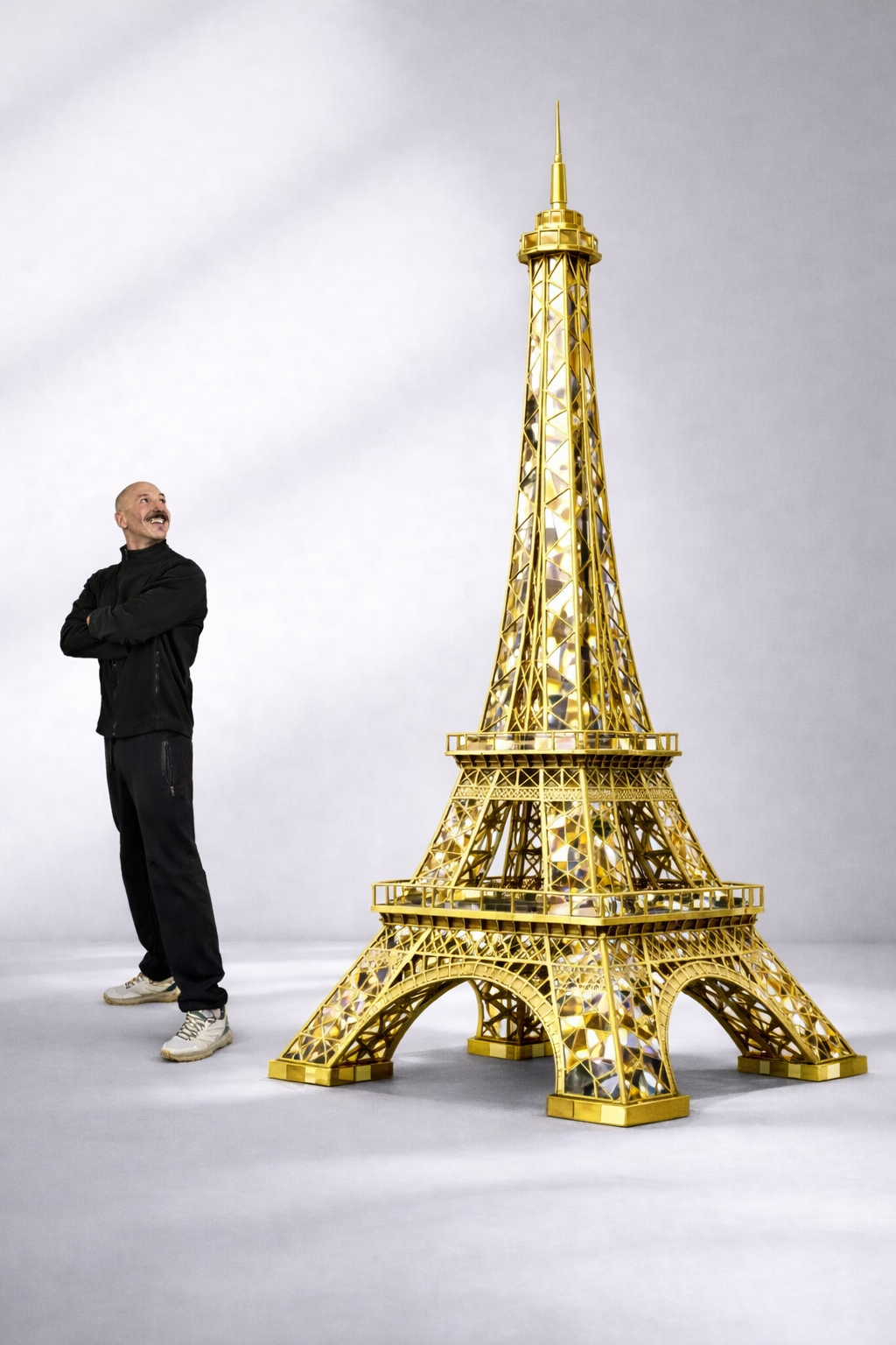 FOUNDER HICHAM BAUSSMAN AND THE SILVER TOWER