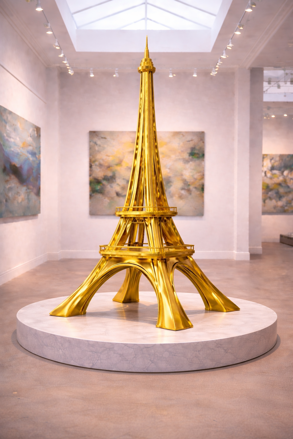THE ORANGE TOWER WITH GLASS AND MIRRORS