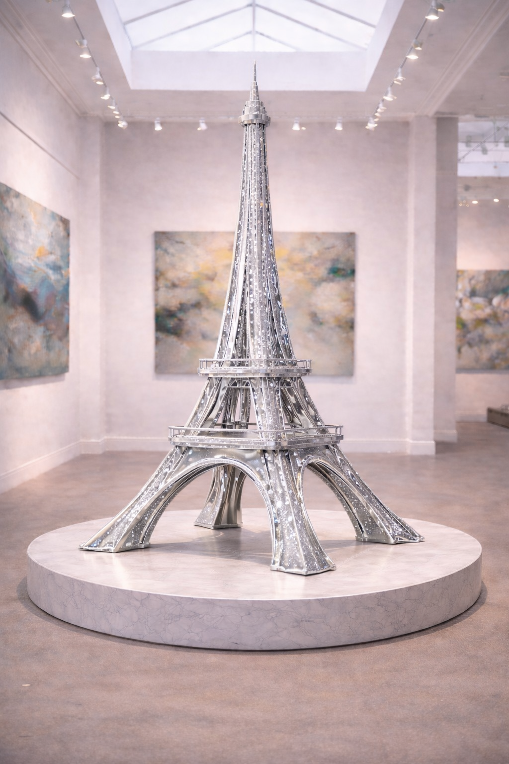 THE ORANGE TOWER WITH GLASS AND MIRRORS