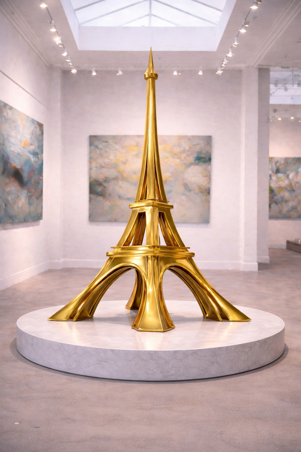 THE GOLDEN TOWER WITH GLASS AND MIRRORS