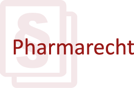 Papiere mit Paragraph und Aufschrift Pharmarecht