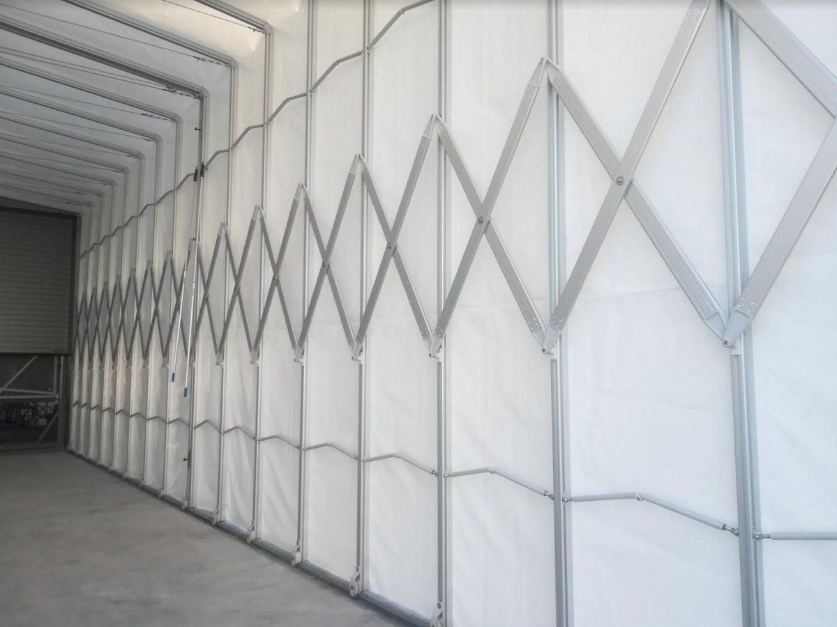mobile Cargo-Garage, Überdachung, Schutz, Halle