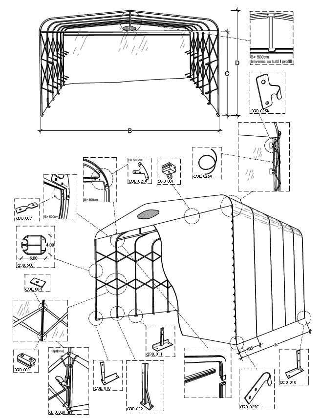 Halle, Industrie, Garage, Schutz, Überdachung