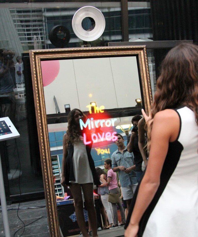 Fotospiegel im Einsatz