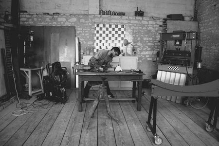 Pied de la Console, largeur 4cm Sohô Gros plan 2