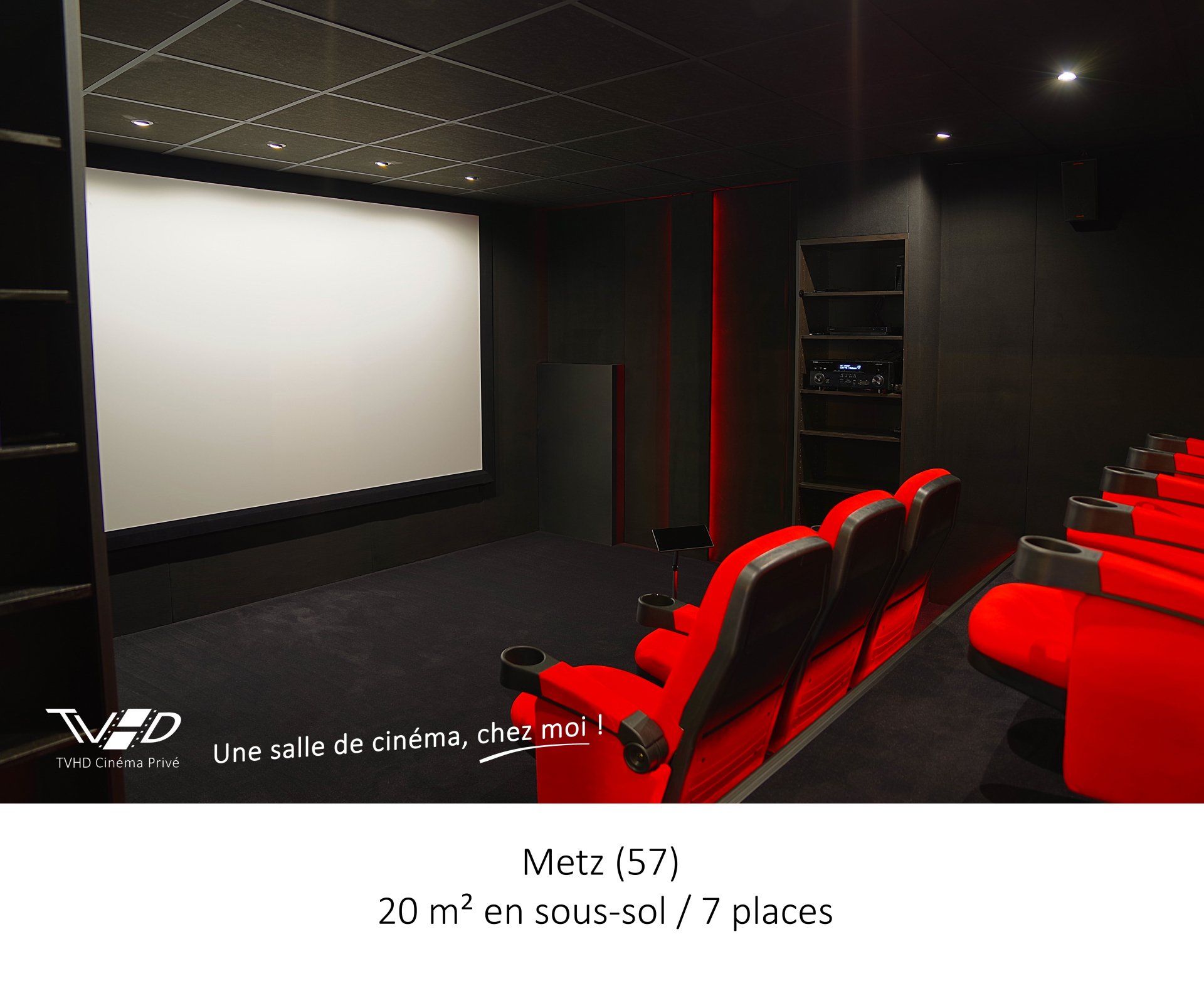salle home cinéma privée