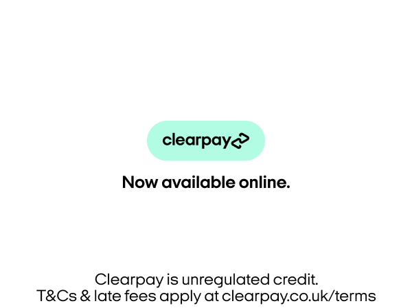 Clearpay logo with link to terms and conditions for payments