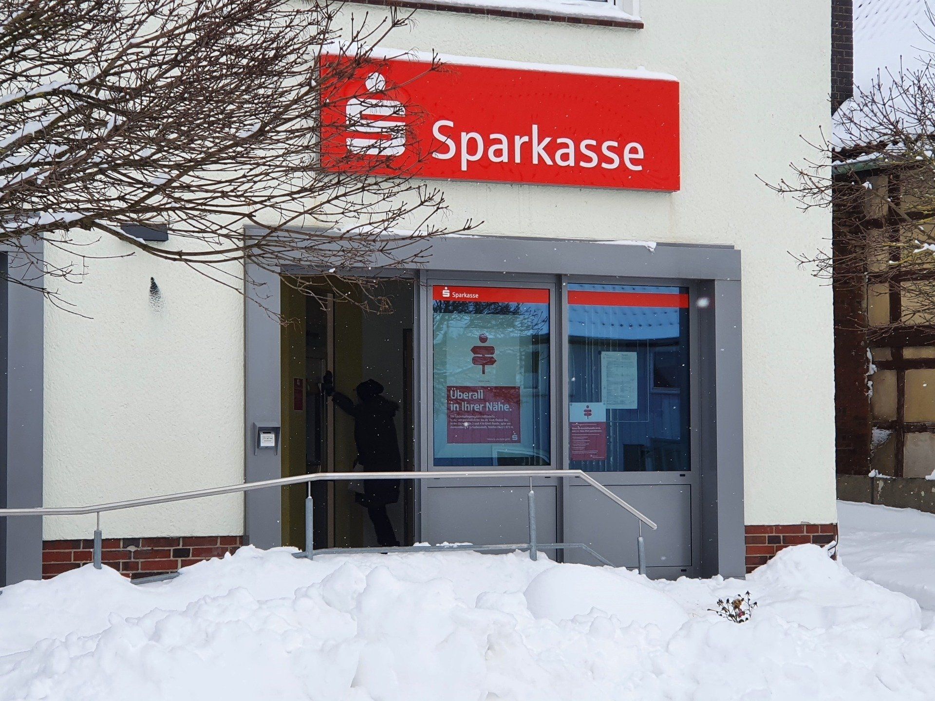 Sparkasse Adenstedt Ilsede LK Peine Winter