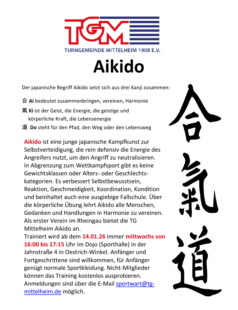 Aikido Flyer
