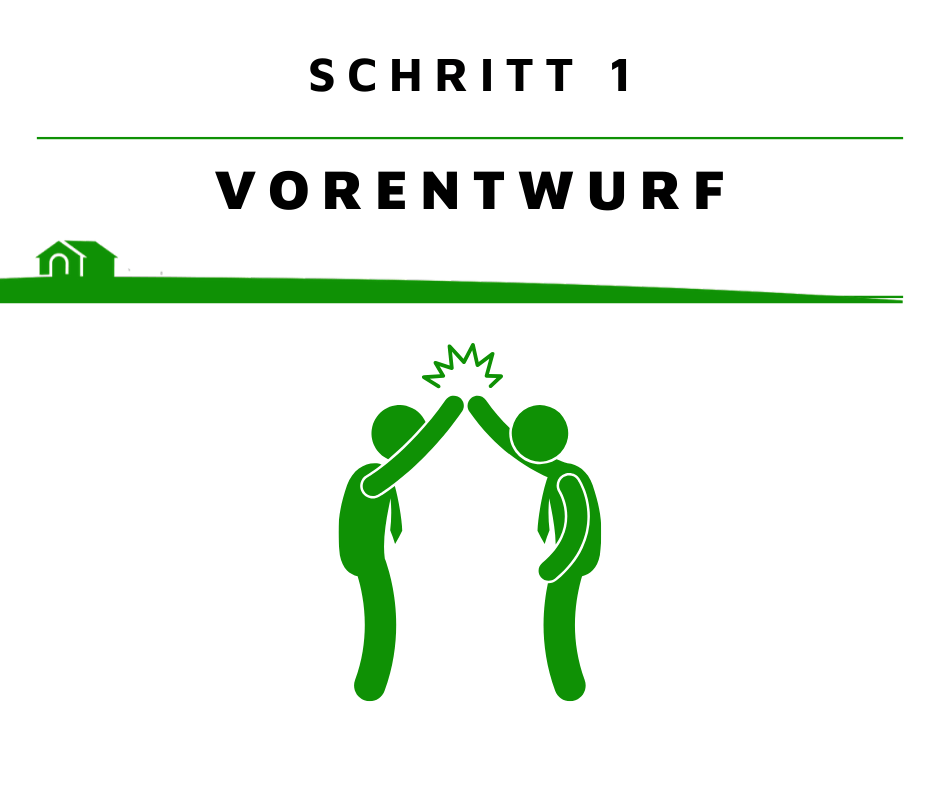 Vorentwurf Vorentwurf durch Planungsbüro Minichshofer