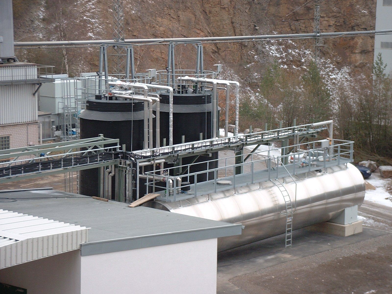 Tank storage for urea solution (cement plant Germany)