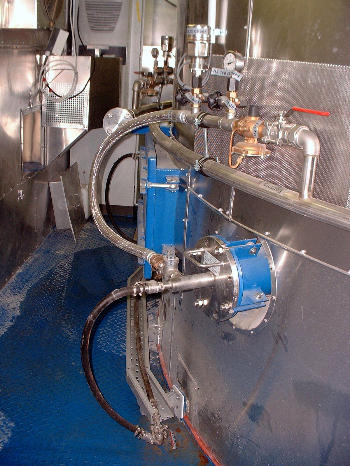 Niveau de lances évaporateur par pulvérisation