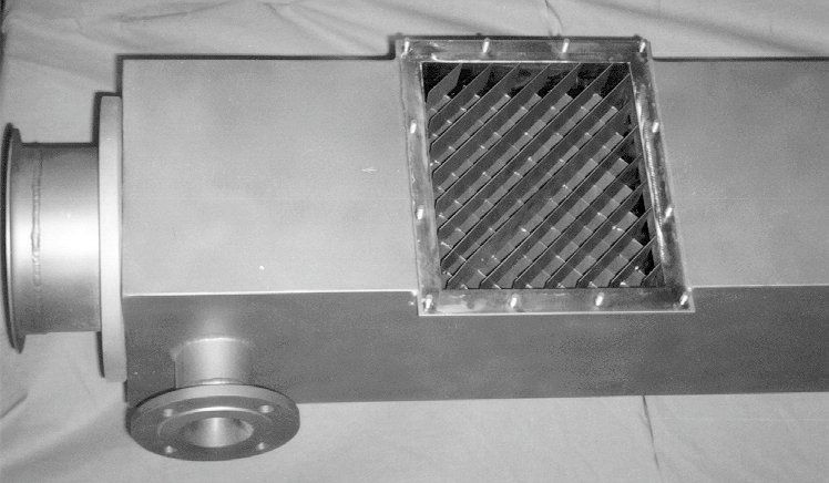 Droplet eliminator type MULTIWIR made of stainless steel including housing