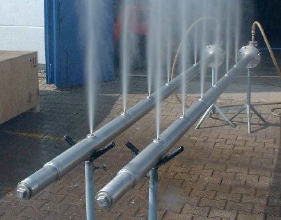 Lanzas con 6 toberas en linea tipo CSL_DML