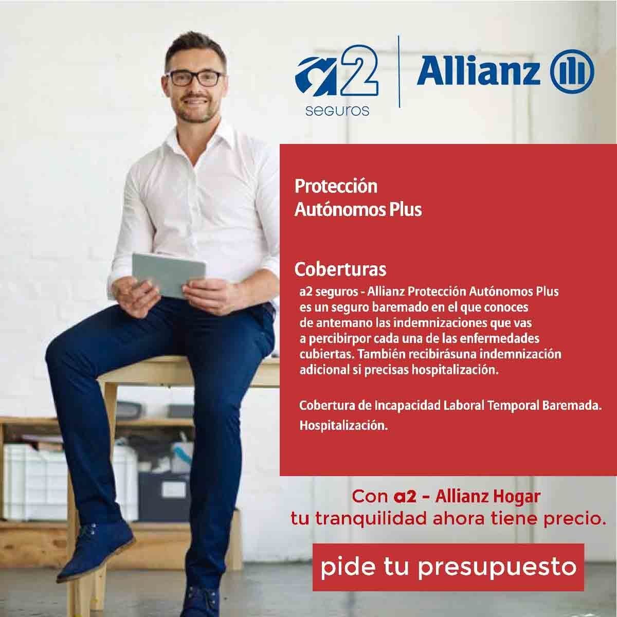 Seguro de autónomo, a2 seguros Allianz Seguro de autónomo, a2 seguros Allianz