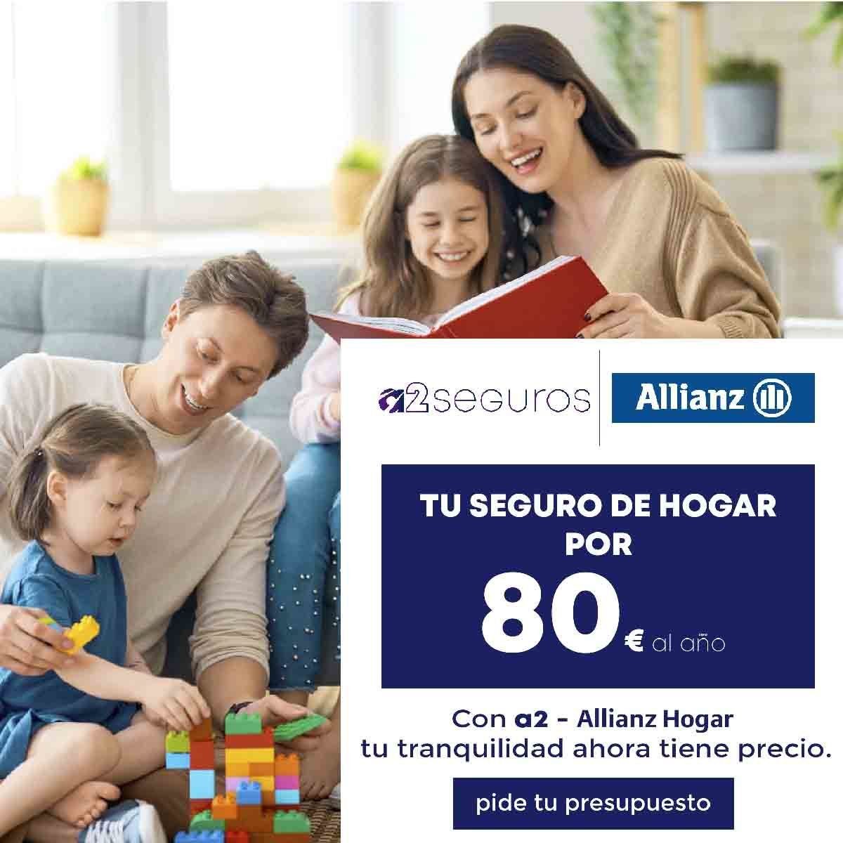 a2 seguros - Allianz Seguro de hogar desde 80€ año a2 seguros - Allianz Seguro de hogar desde 80€ año