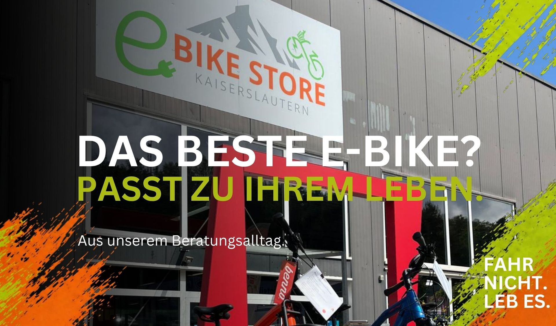 Beratung zu E-Trekkingbike und E-Mountainbike im eBike Store Kaiserslautern