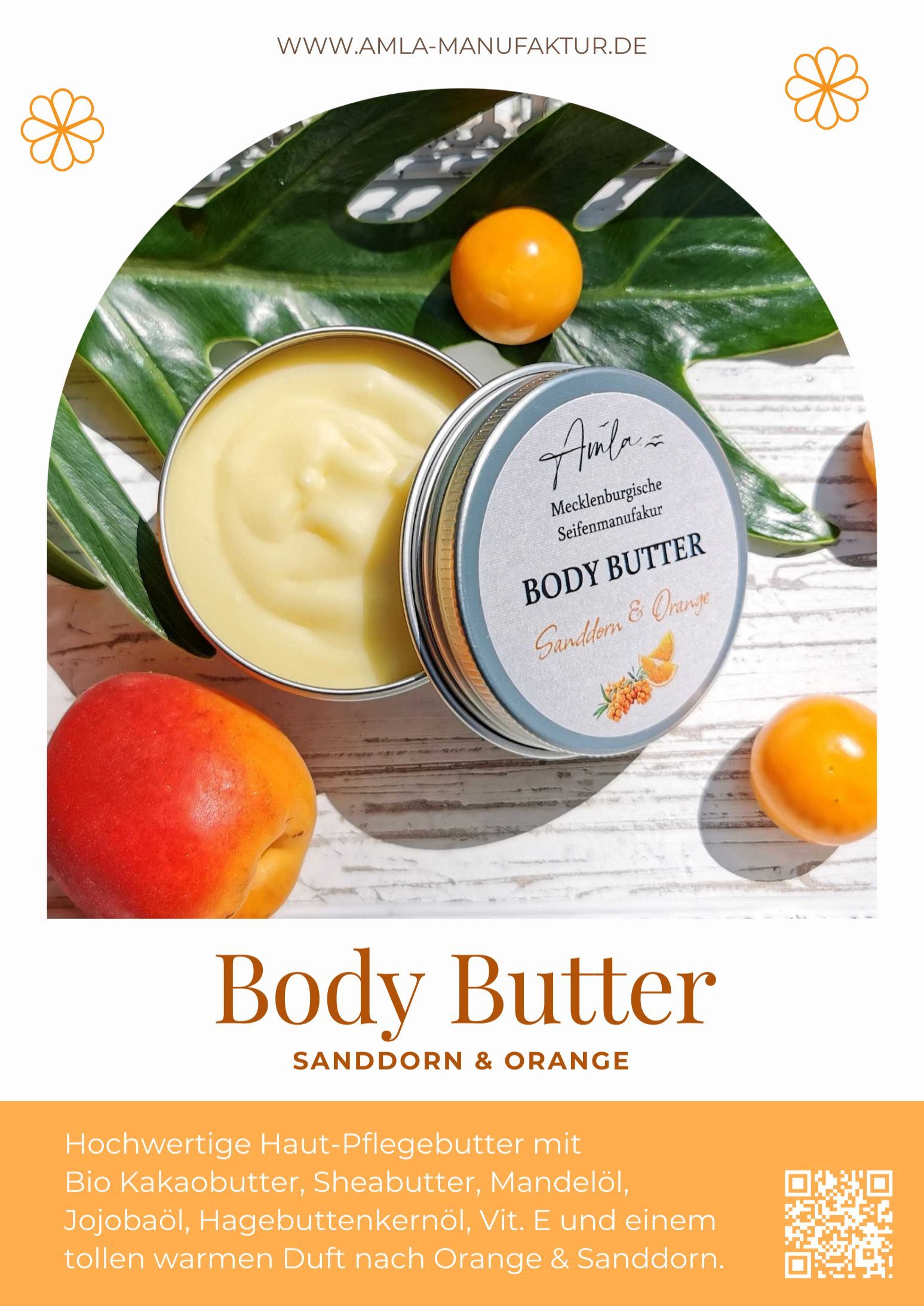 Bodybutter Sanddorn & Orange