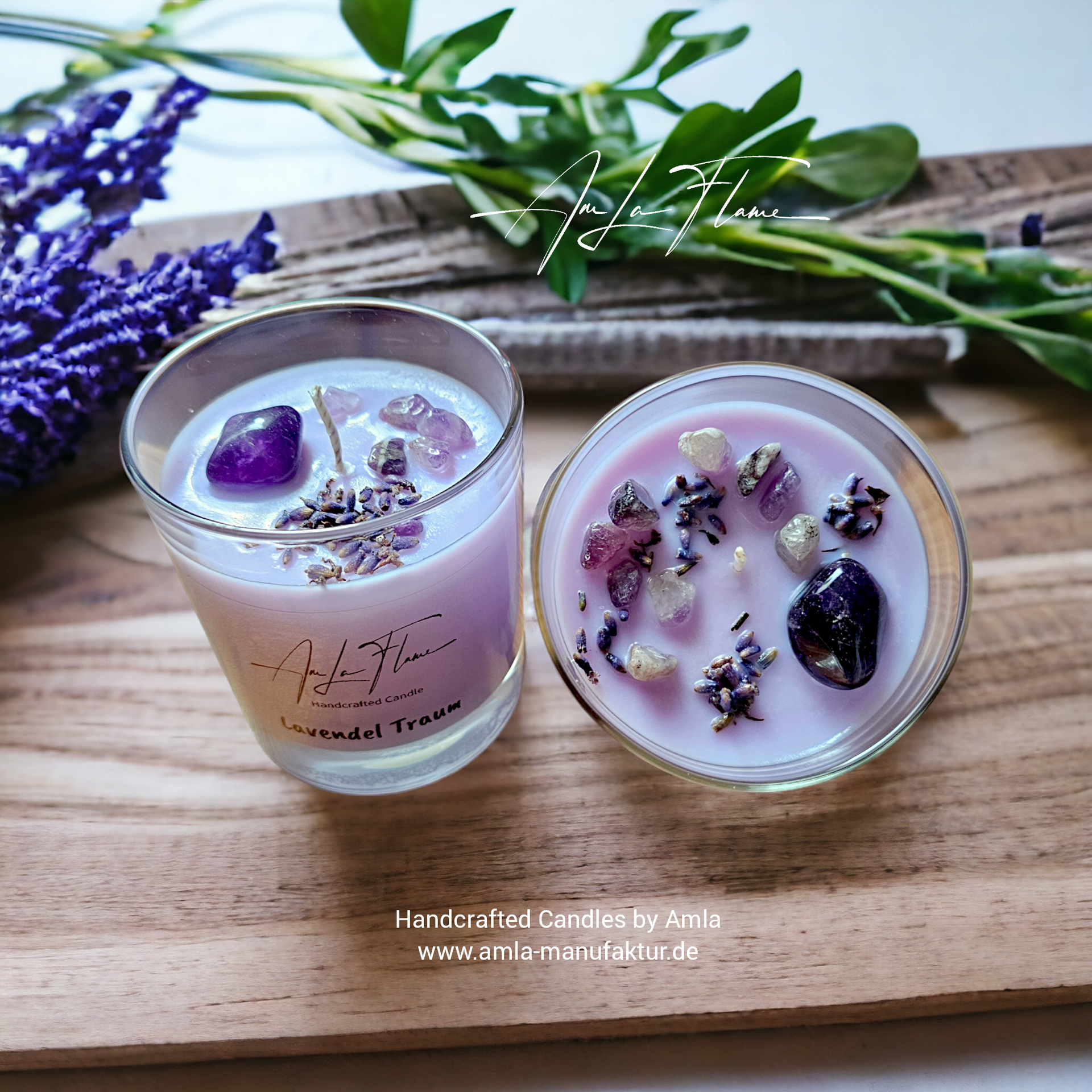 Duftkerze Lavendel Traum Duftkerze Lavendel Traum Kerze