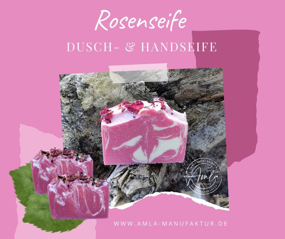 Duschseife Rosenseife Rosenseife