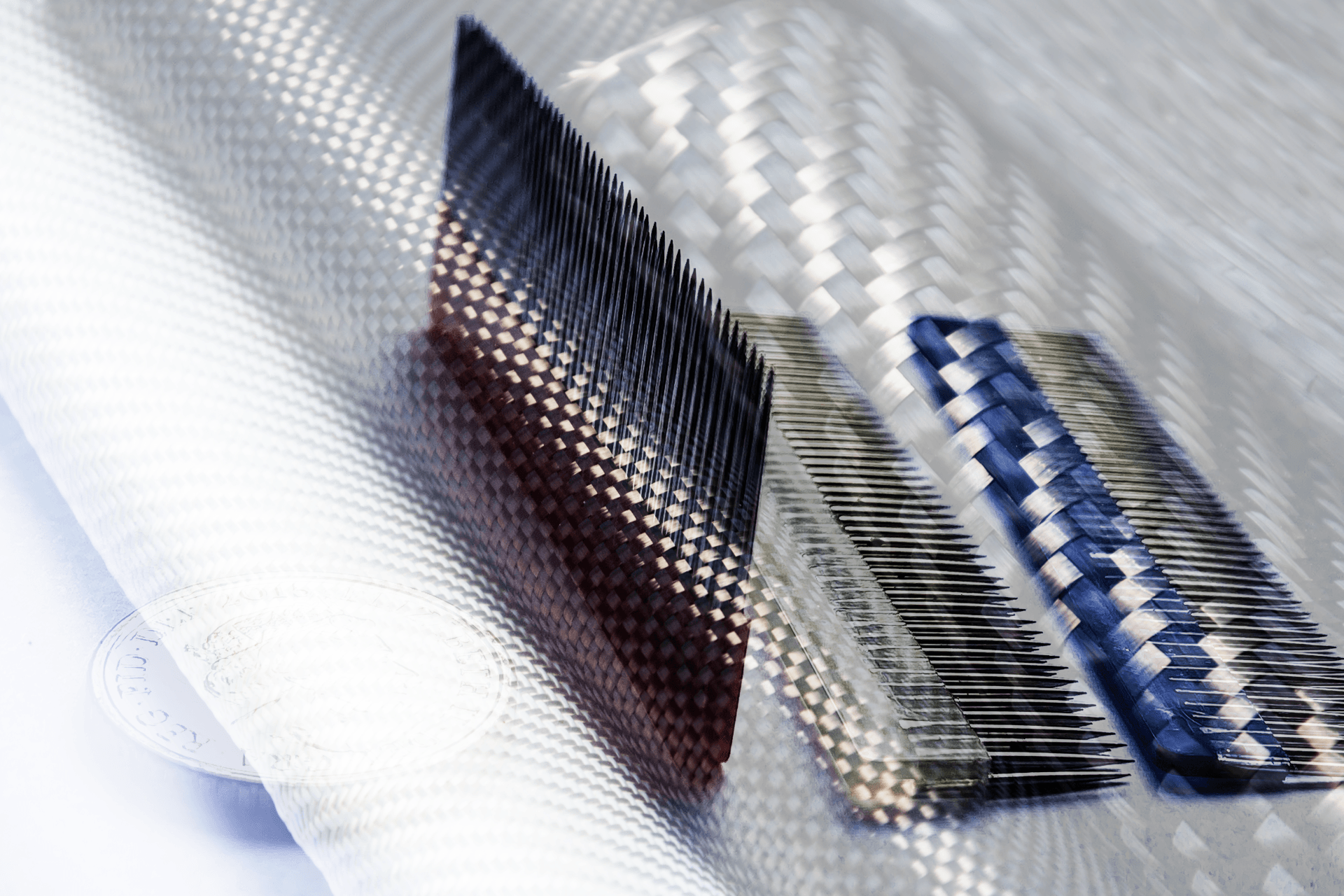 needle reeds for weaving carbon fibre