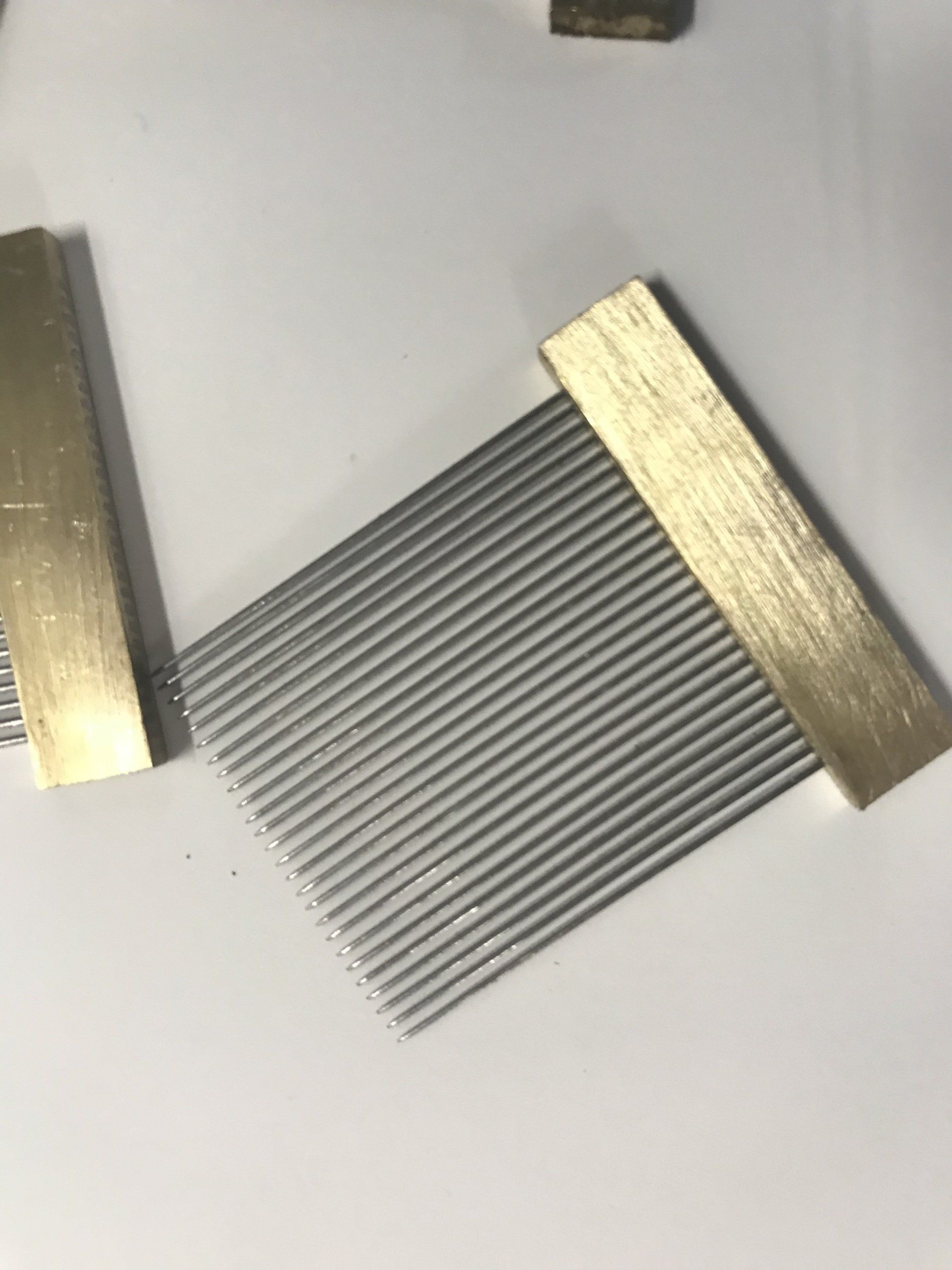 flat pinned needle reeds 24 pins per inch