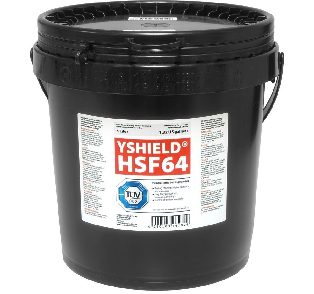 Peinture anti-ondes YShield HSF64, boutique Diagnostic CEM.