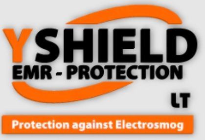 YShield electromagnetic wave protections, shielding of electromagnetic fields (5G, Wifi and electrosmog)