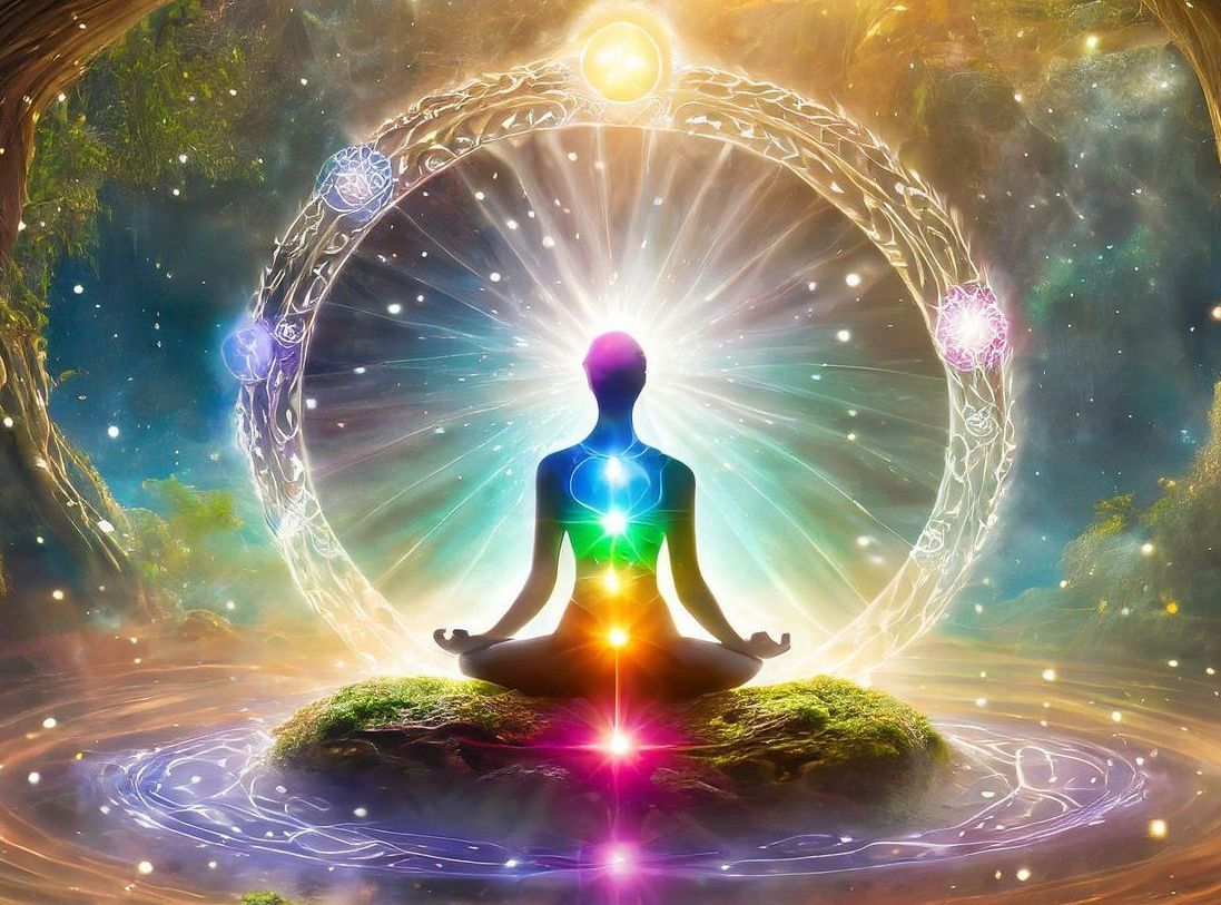 chakren, aura, energiekörper chakren, aura, energiekörper