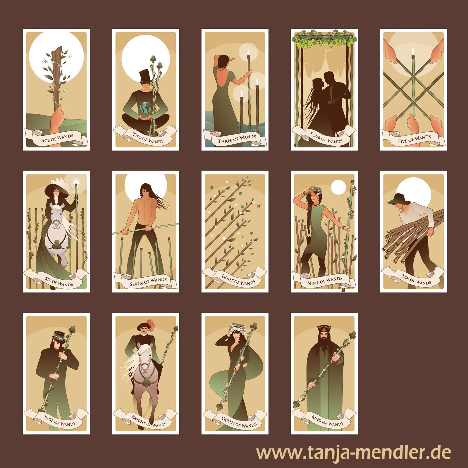 Große Arkana Tarot Karten große Arkana